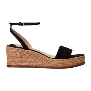 Lauren Ralph Lauren womens Leona Suede Espadrille - New in Box 8.5